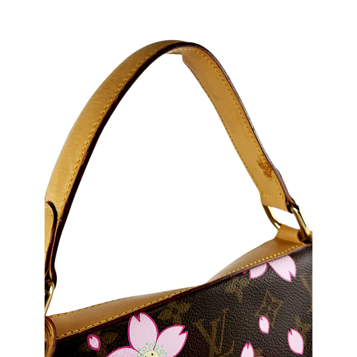 Louis Vuitton Takashi Murakami Monogram Cherry Blossom Sac Retro — Brown