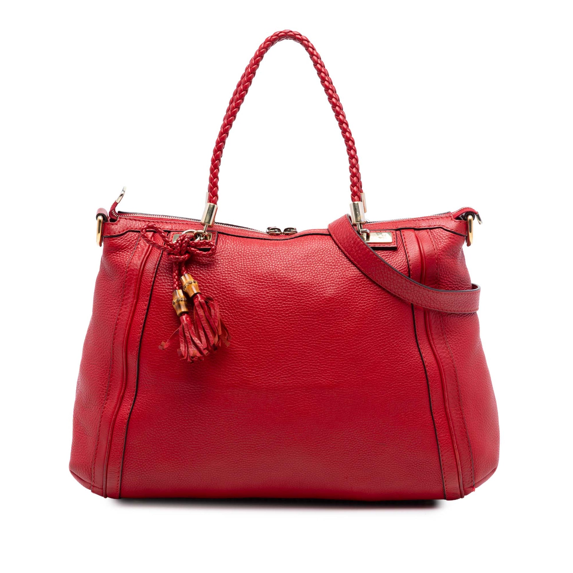 Gucci Calfskin Bella Satchel
