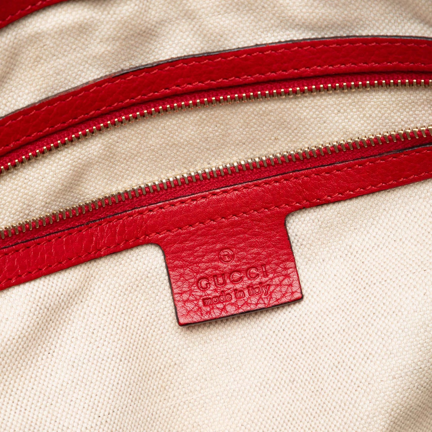 Gucci Calfskin Bella Satchel