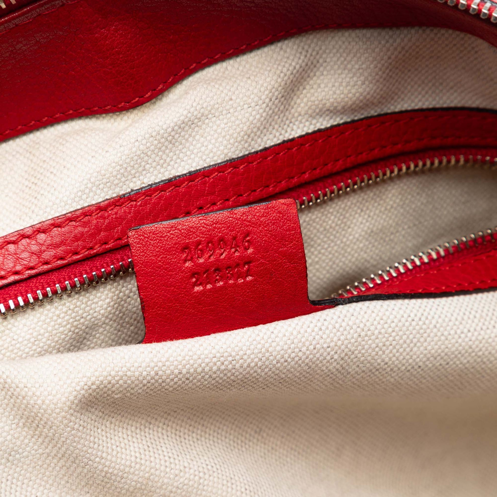 Gucci Calfskin Bella Satchel