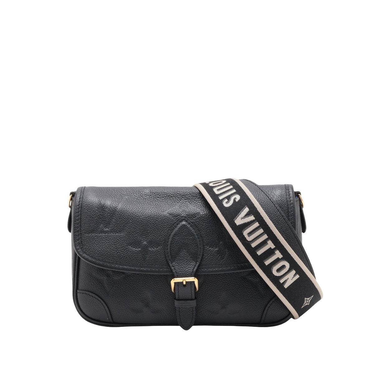 Louis Vuitton Monogram Empreinte Diane — Black
