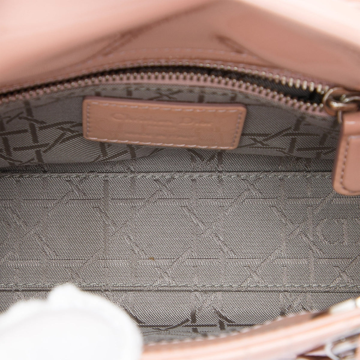 Dior Mini Patent Cannage Lady Dior