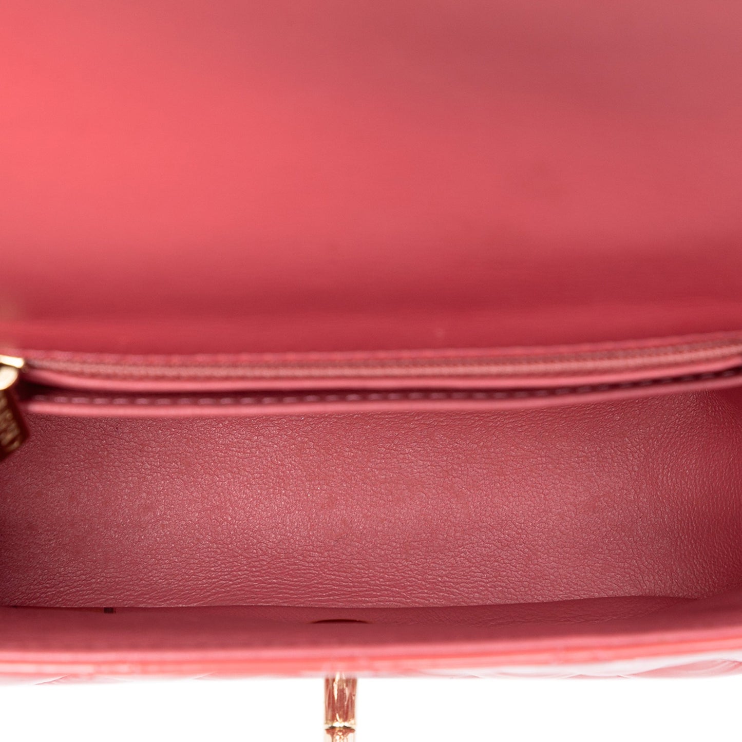 Chanel Mini Square Classic Patent Single Flap