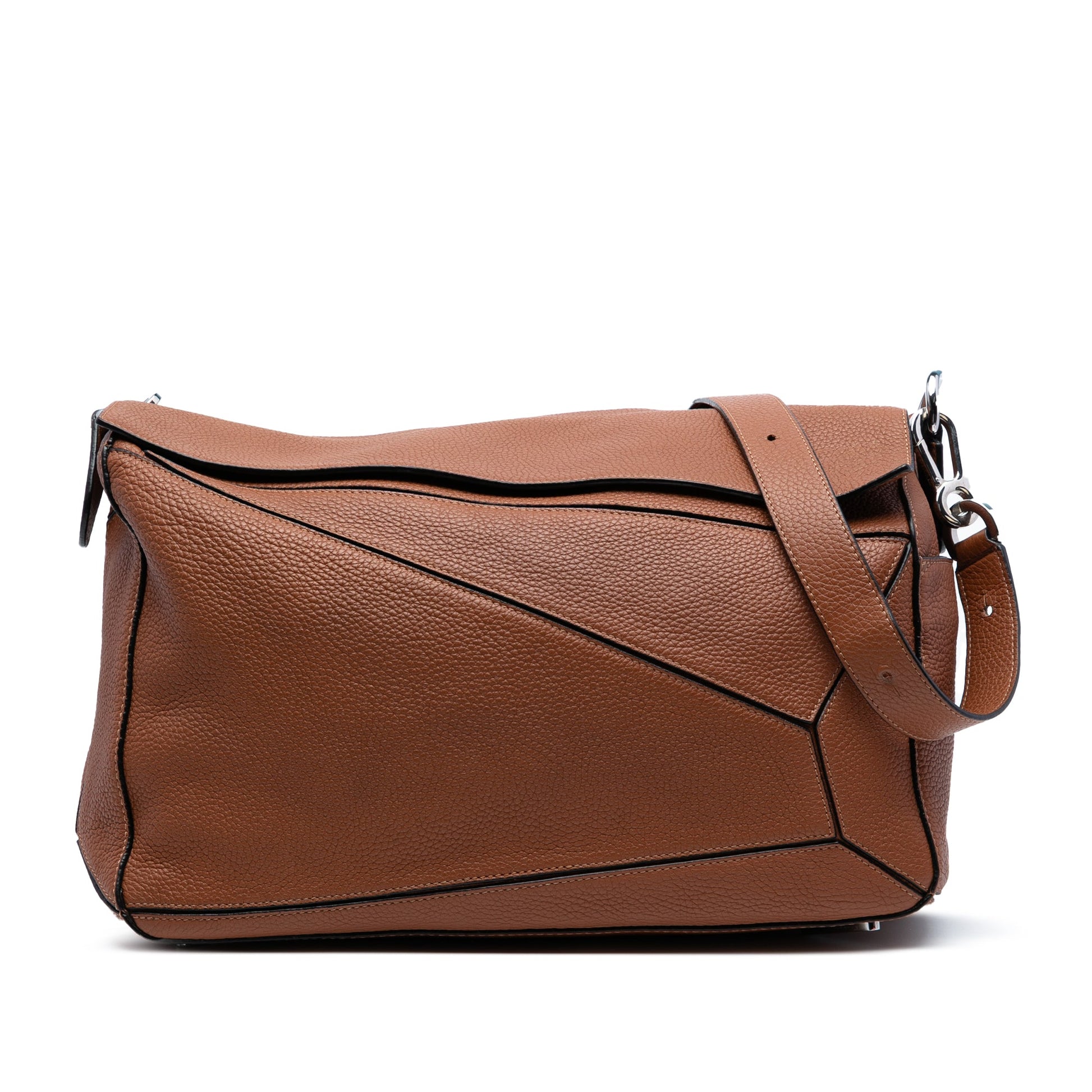 LOEWE Large Calfskin Puzzle Satchel