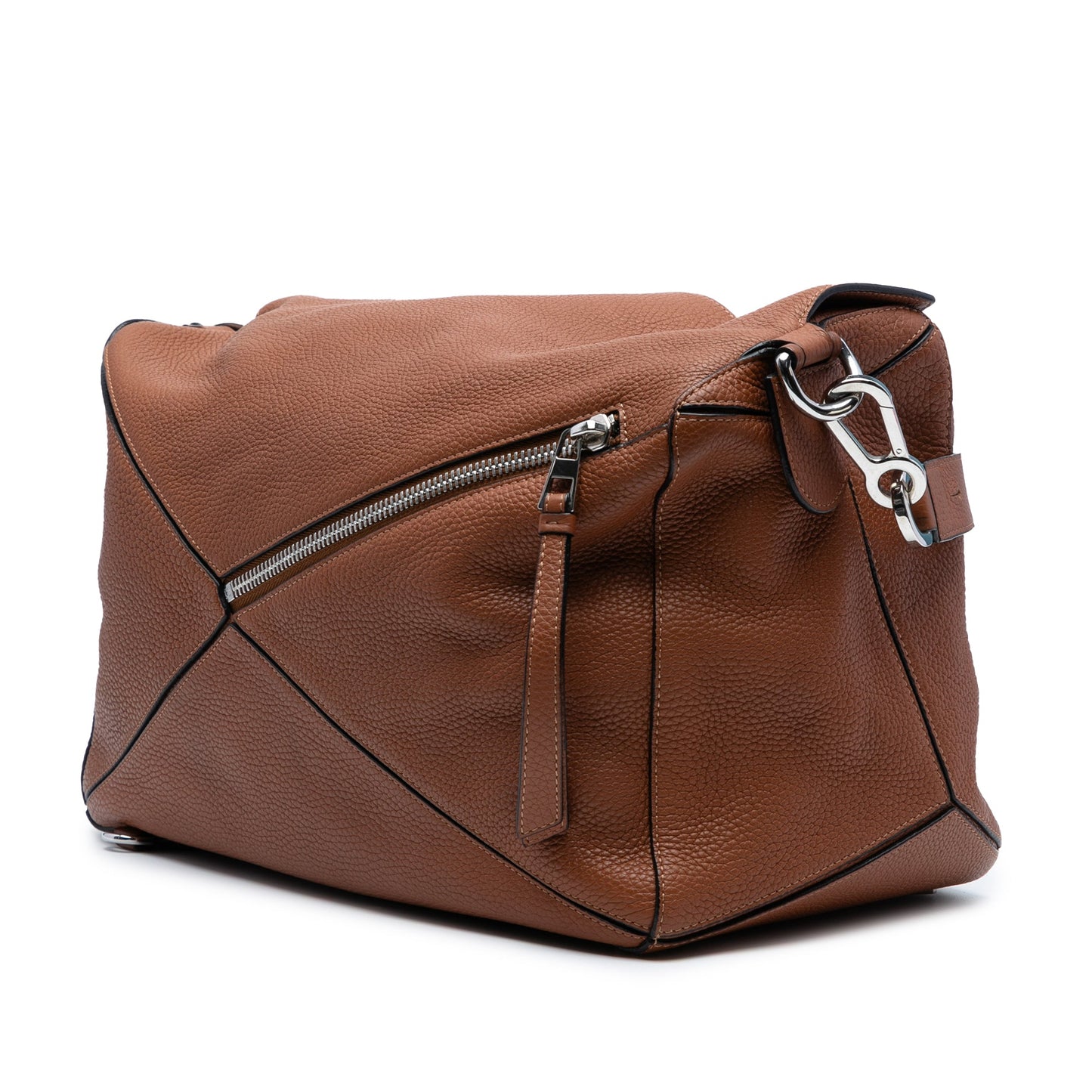 LOEWE Large Calfskin Puzzle Satchel