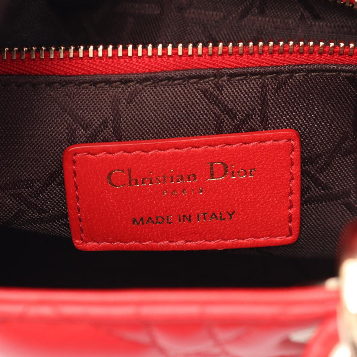 Dior Small Calfskin Cannage My ABCDior Lady Dior