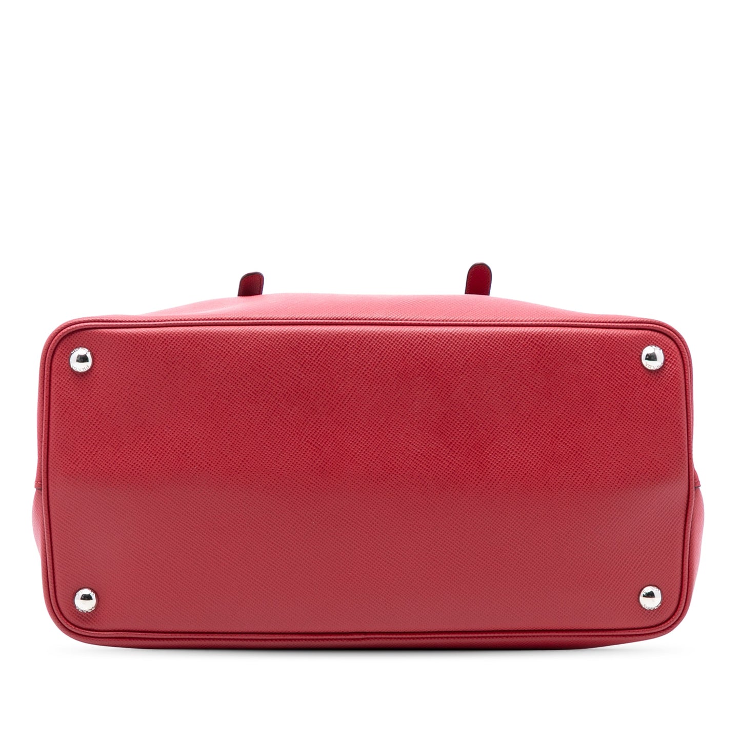 Prada Medium Saffiano Cuir Double Handle Satchel