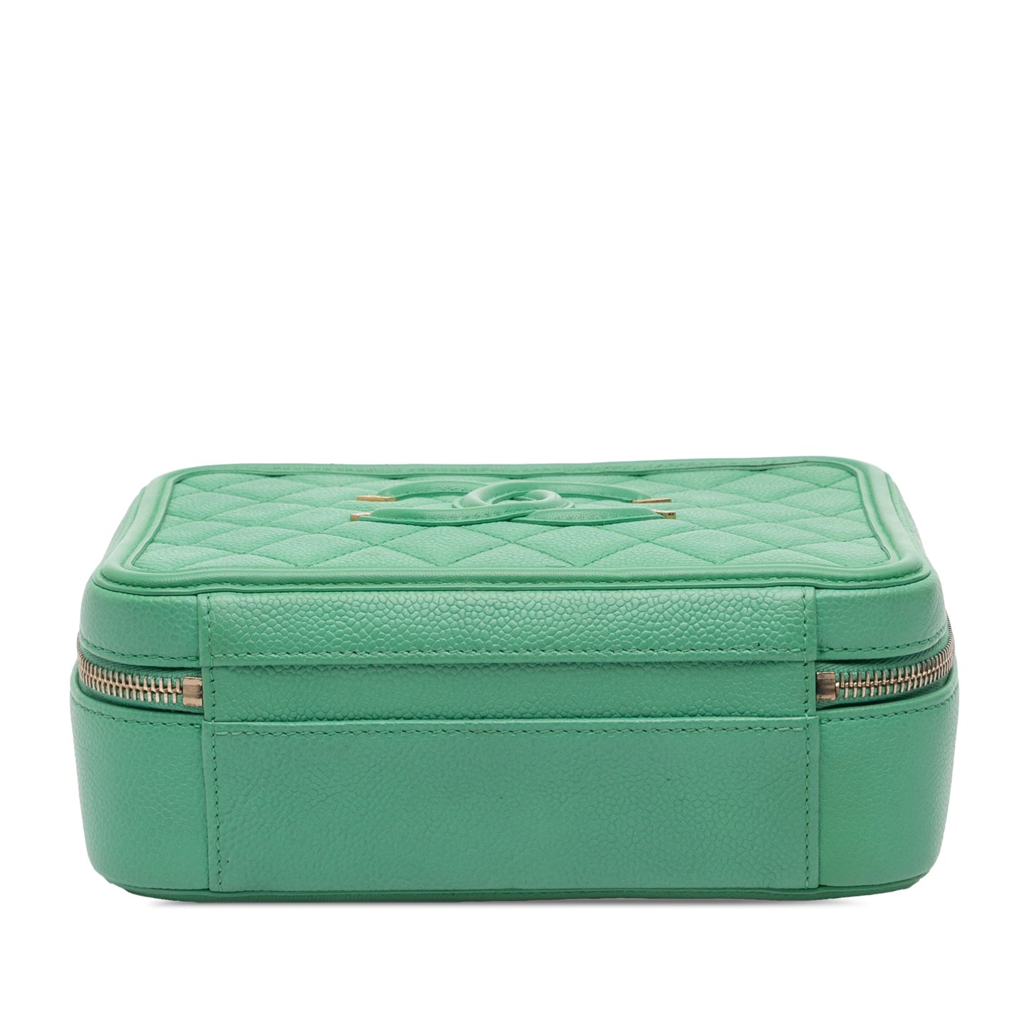 Chanel Medium Caviar CC Filigree Vanity Case