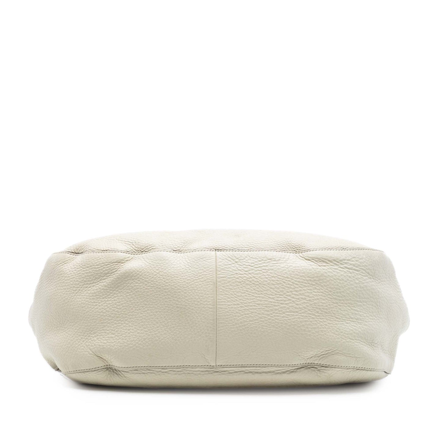 Medium Pebbled Calfskin Twill Tote