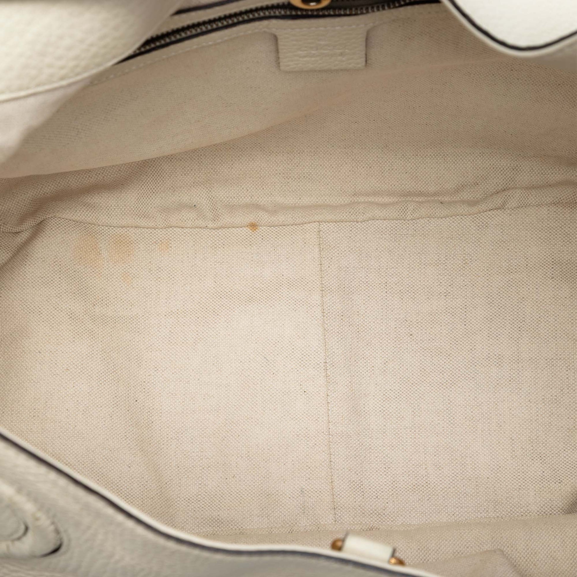 Medium Pebbled Calfskin Twill Tote