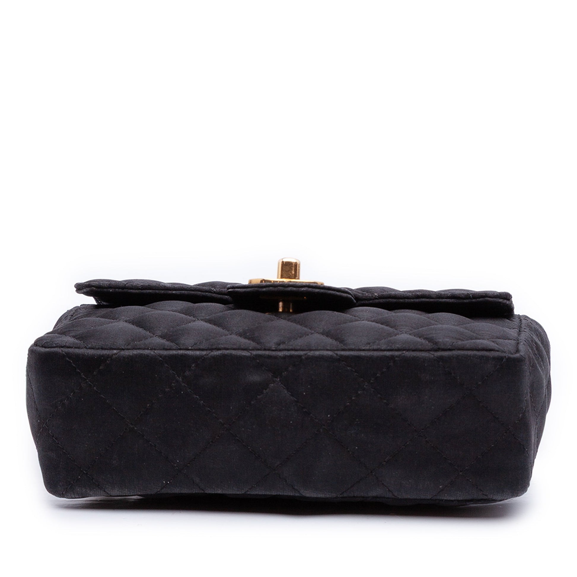 Chanel Mini Square Classic Satin Single Flap