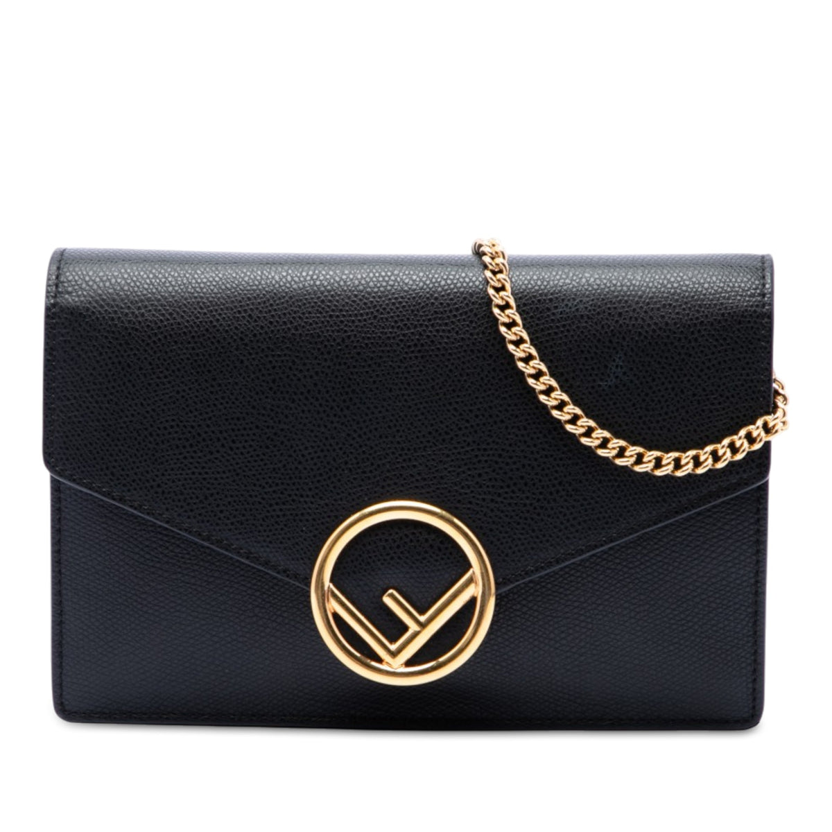 Fendi Leather F Is Fendi Envelope Wallet On Chain