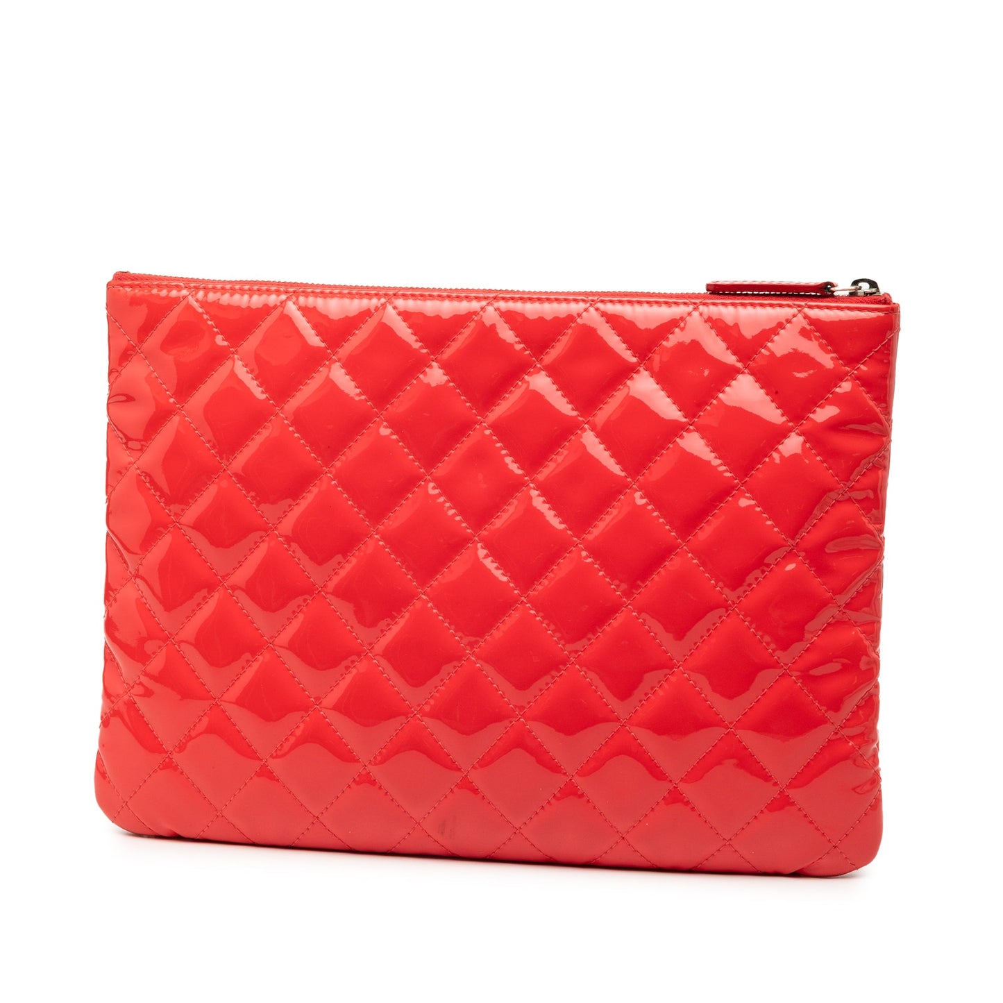 Chanel Medium Patent Quilted Cosmetic Case