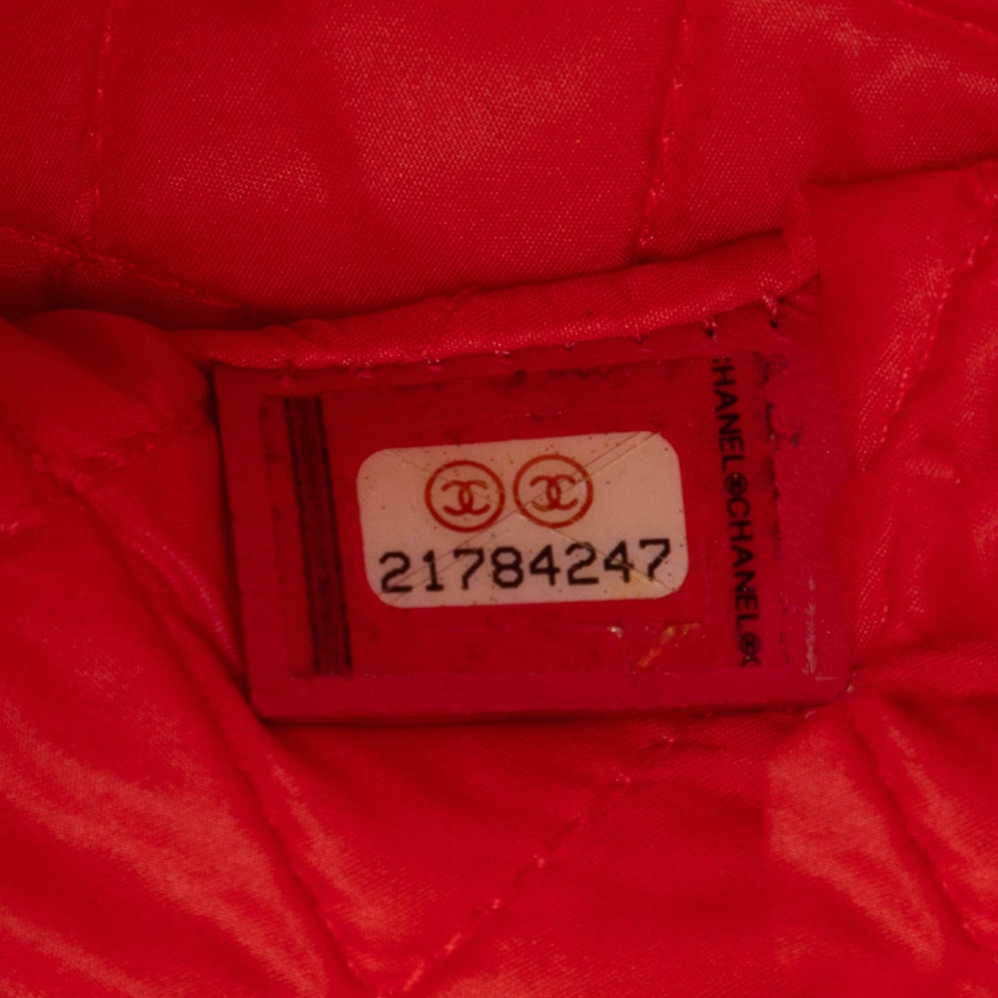Chanel Medium Patent Quilted Cosmetic Case