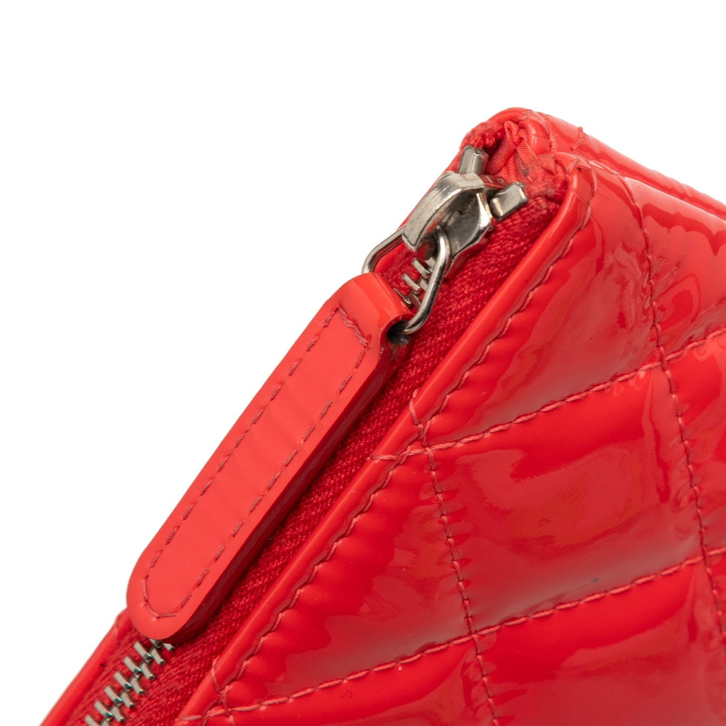Chanel Medium Patent Quilted Cosmetic Case