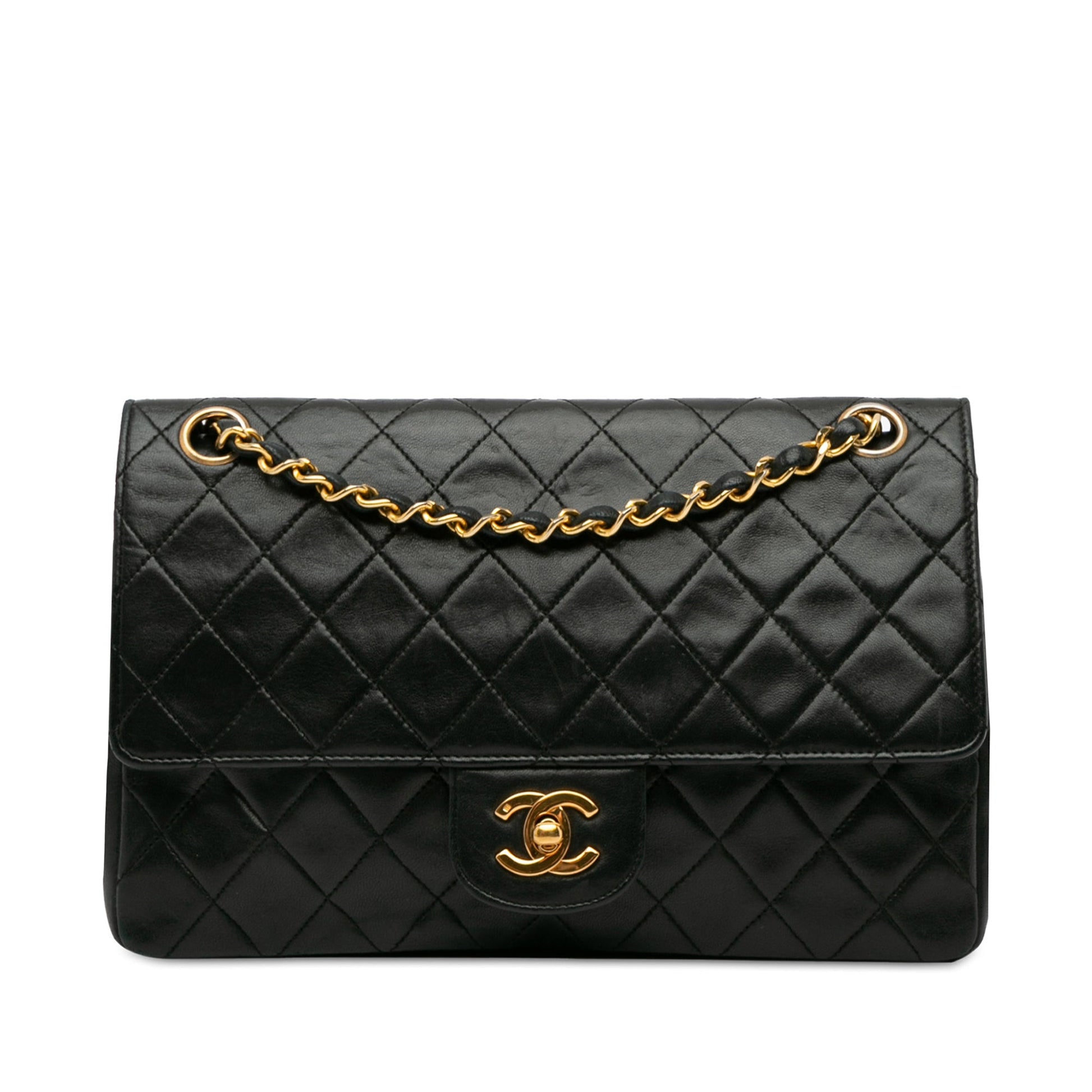 Chanel Medium Quilted Lambskin Double Flap