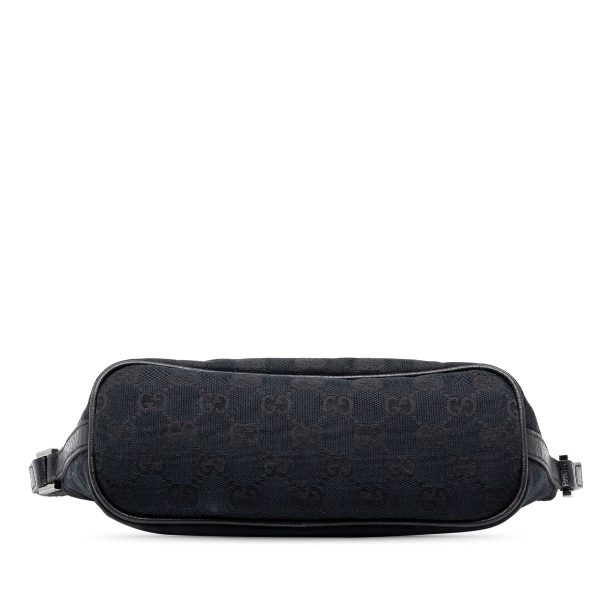 Gucci GG Canvas Web Boat — Black