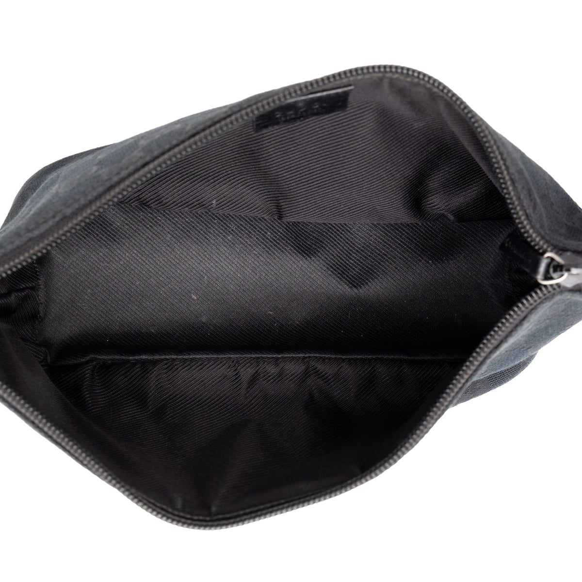 Gucci GG Canvas Web Boat — Black