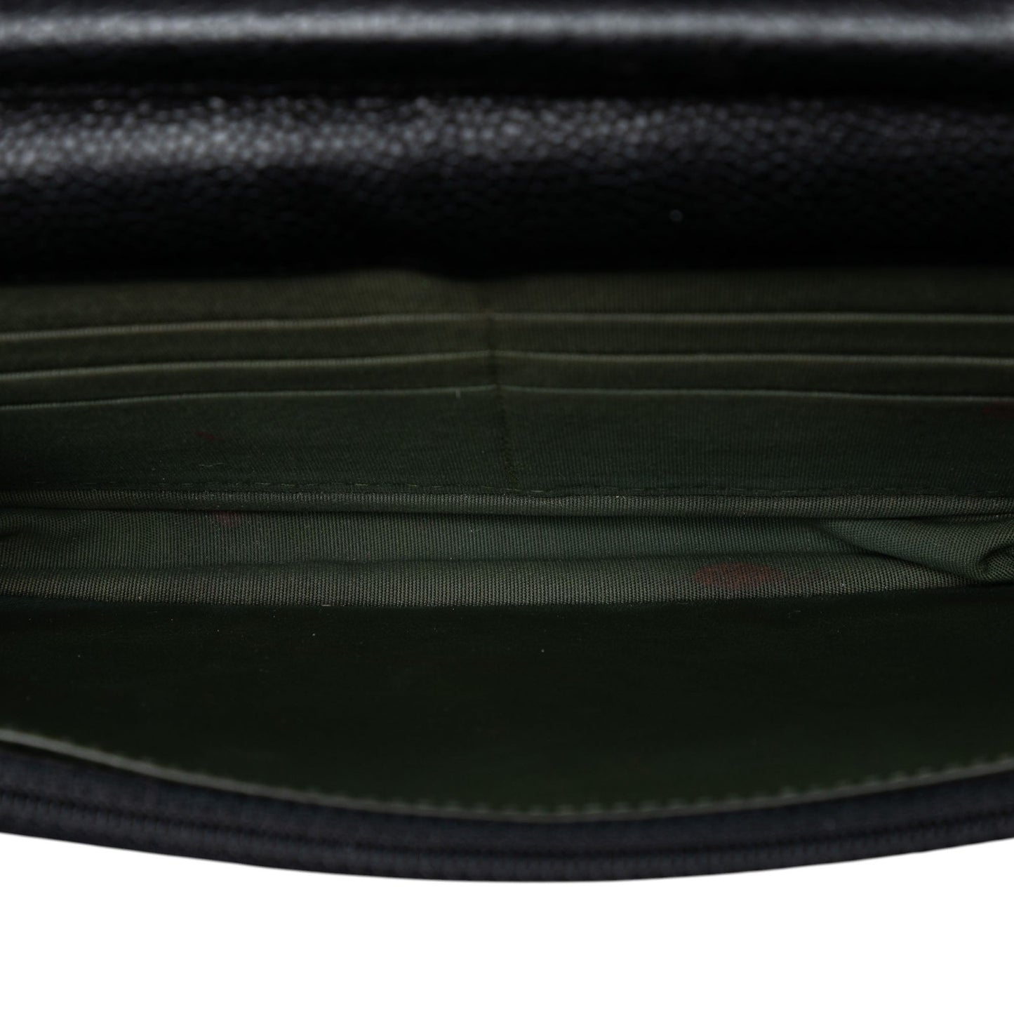 Chanel Quilted Caviar Boy Wallet on Chain