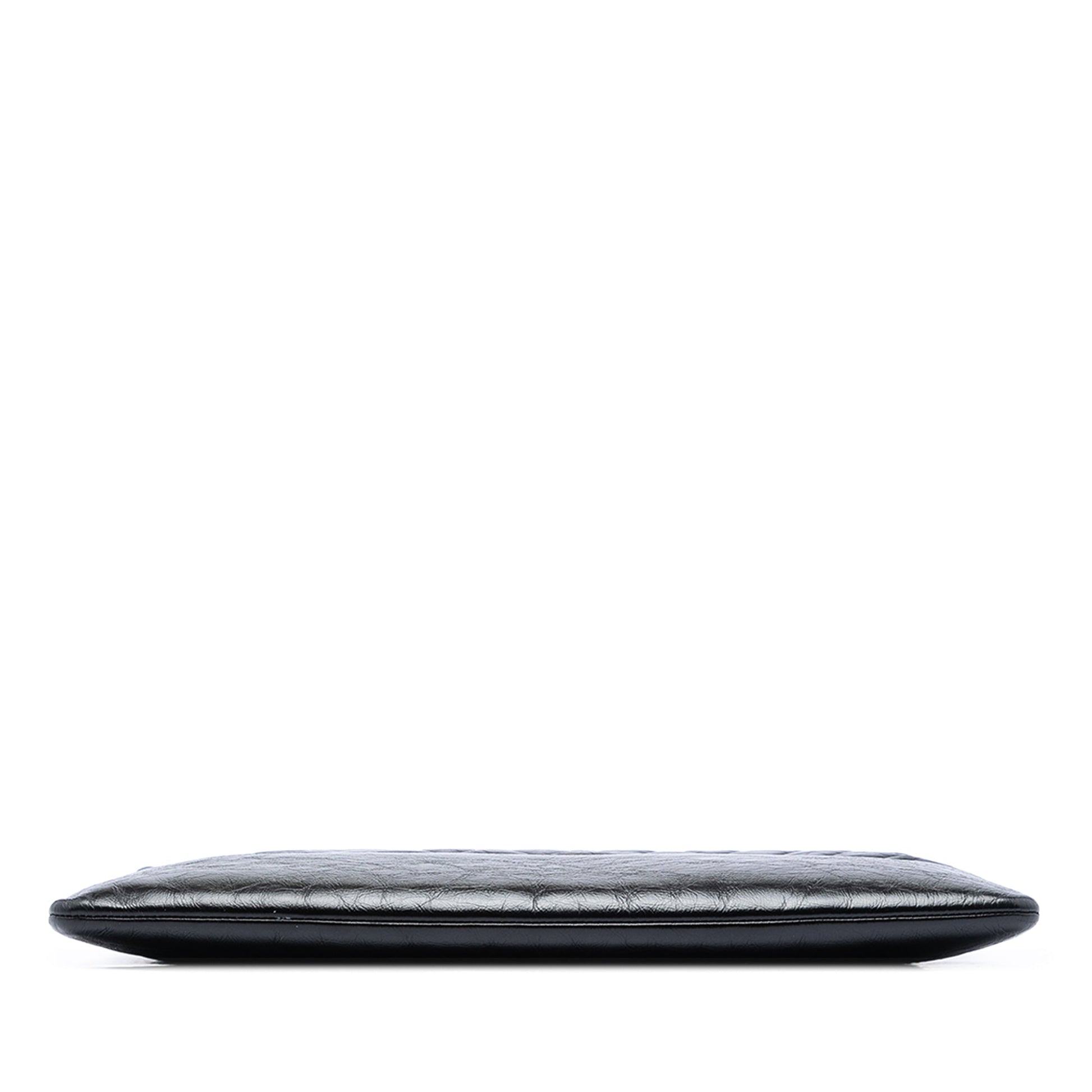 Chanel Large Aged Calfskin Gabrielle O Case Clutch