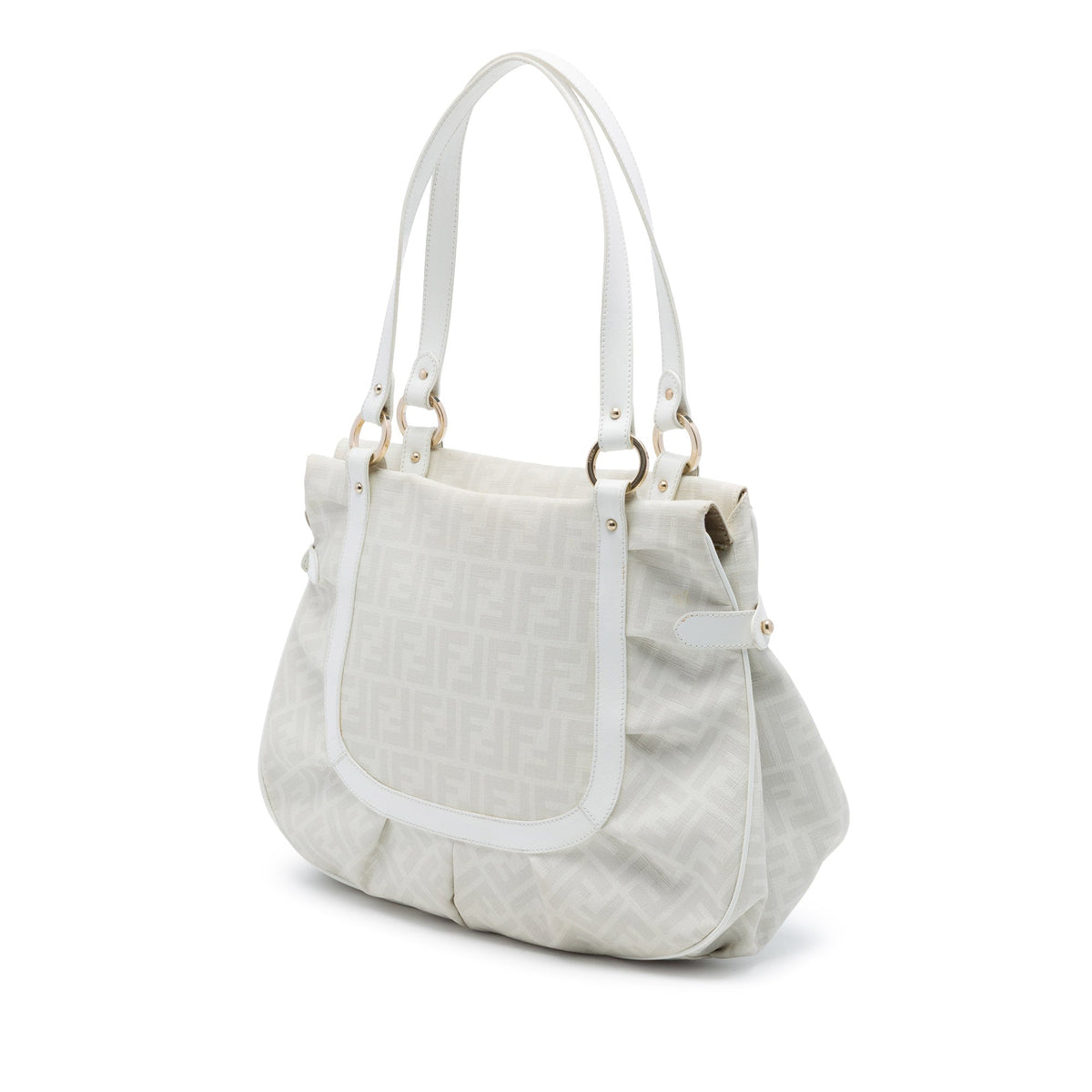 Fendi Large Zucca Spalmati Chef Shopper Tote