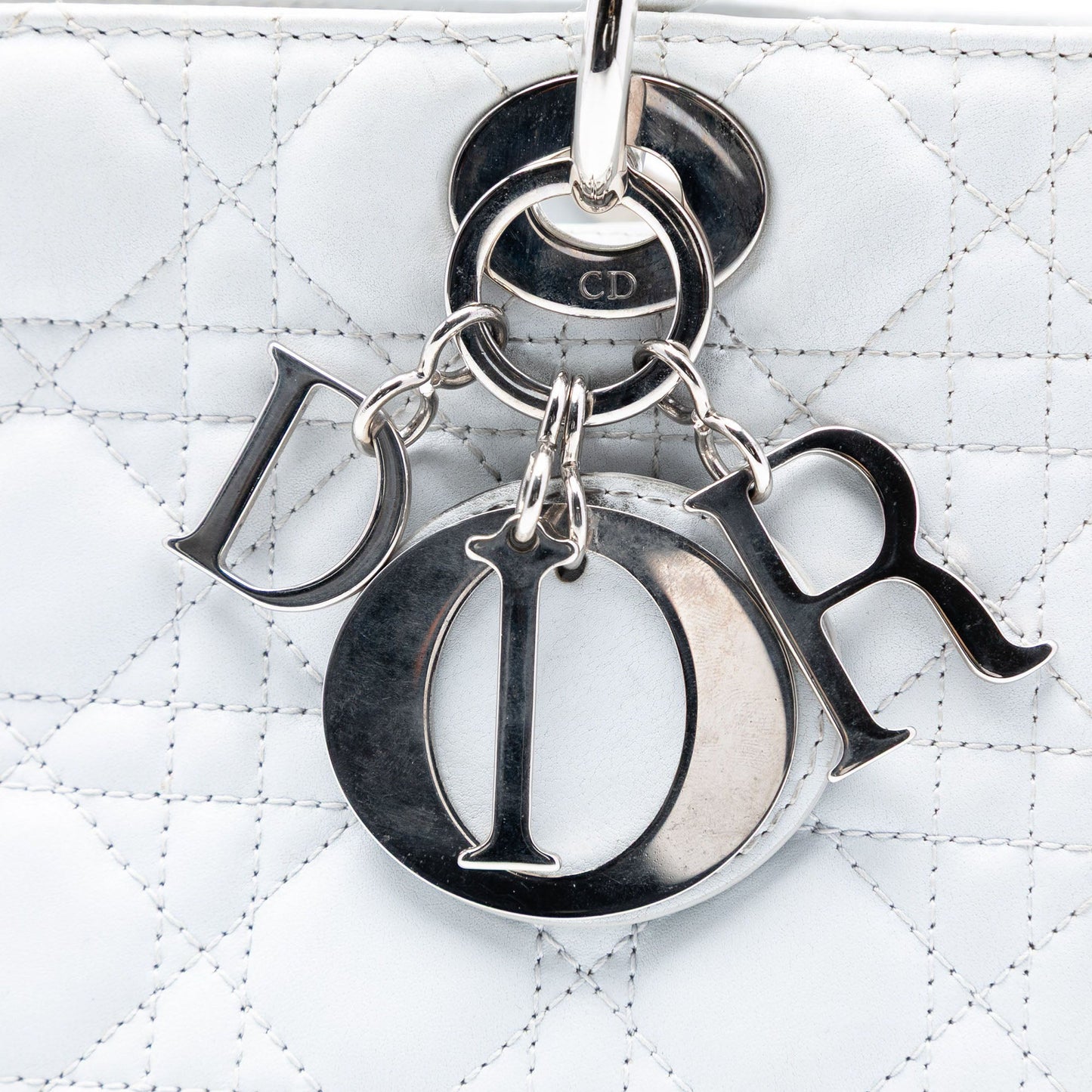 Dior Medium Lambskin Cannage Lady Dior