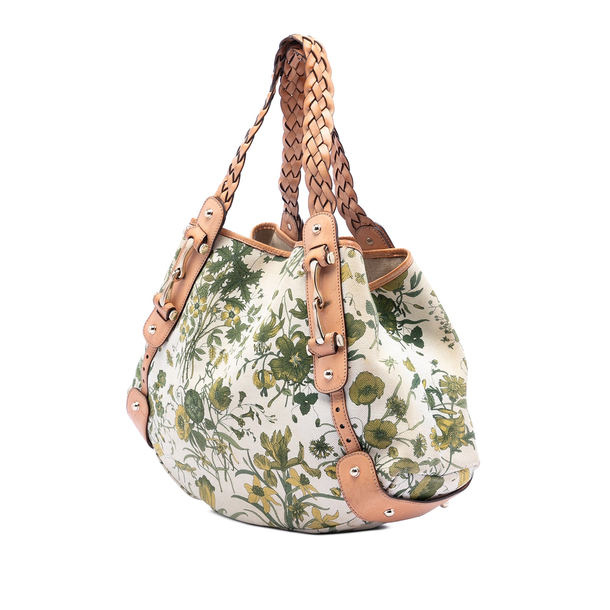Gucci Medium Canvas Floral Pelham Shoulder Bag