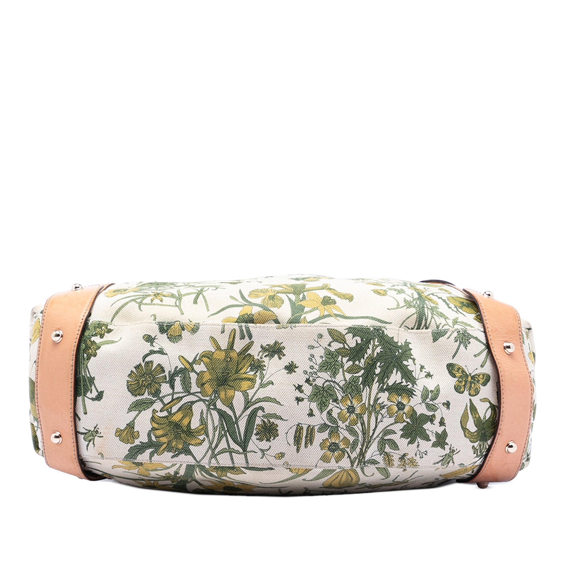 Gucci Medium Canvas Floral Pelham Shoulder Bag