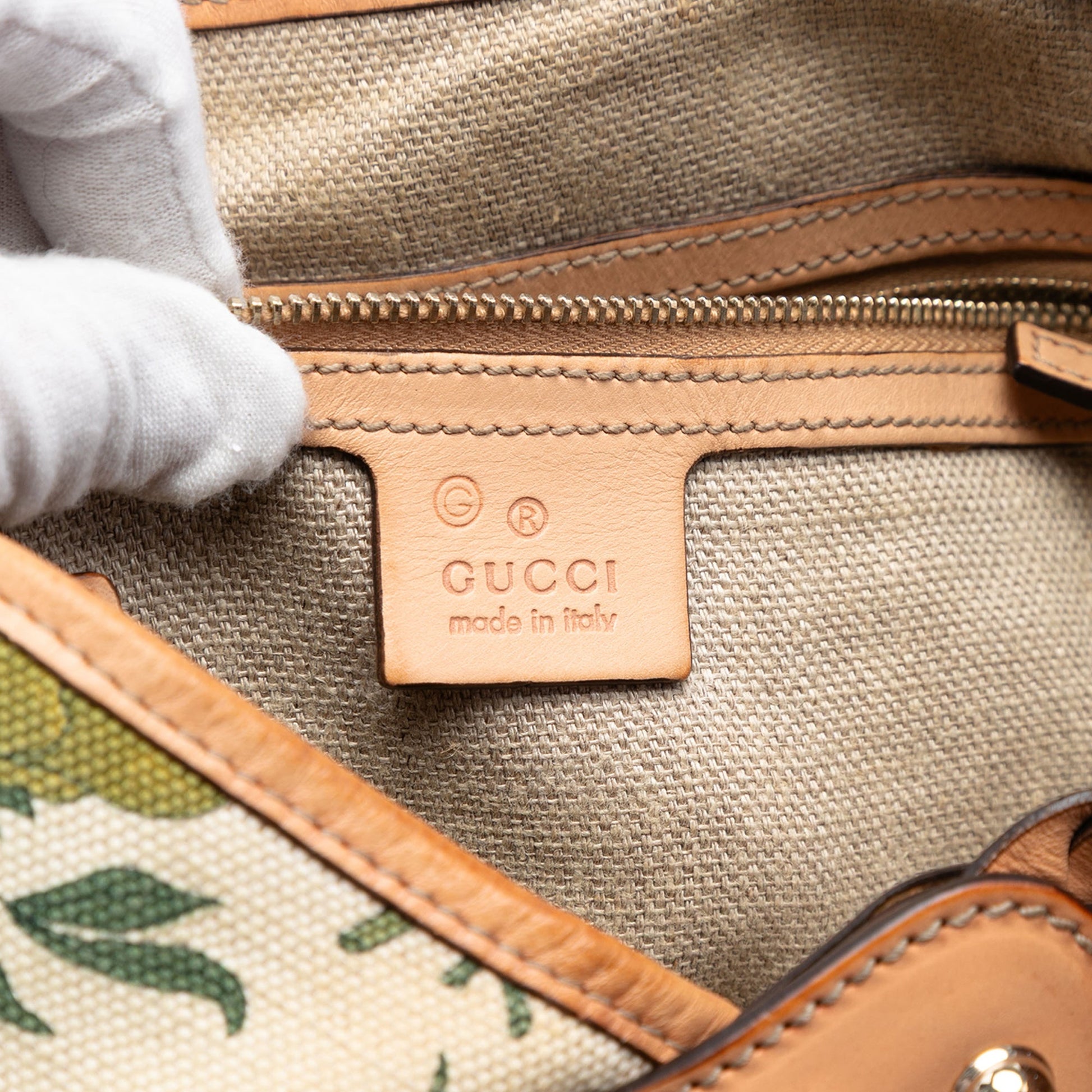 Gucci Medium Canvas Floral Pelham Shoulder Bag