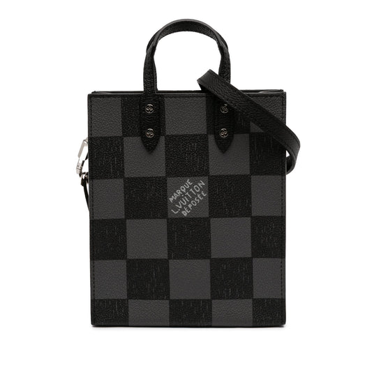 Louis Vuitton Damier Checkerboard Sac Plat XS