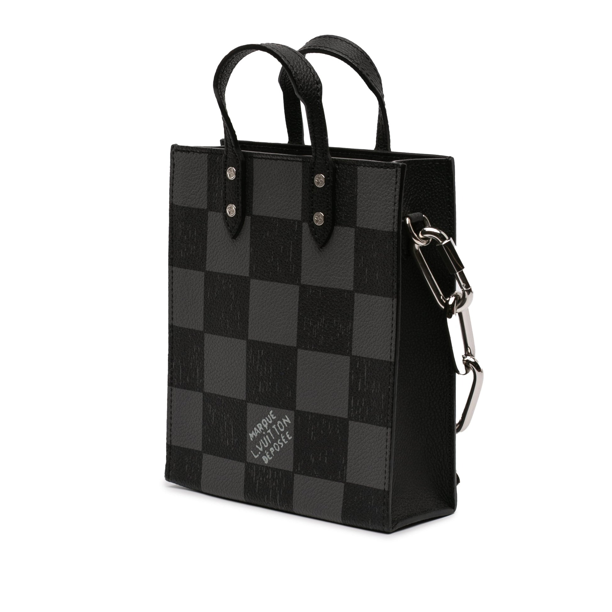 Louis Vuitton Damier Checkerboard Sac Plat XS
