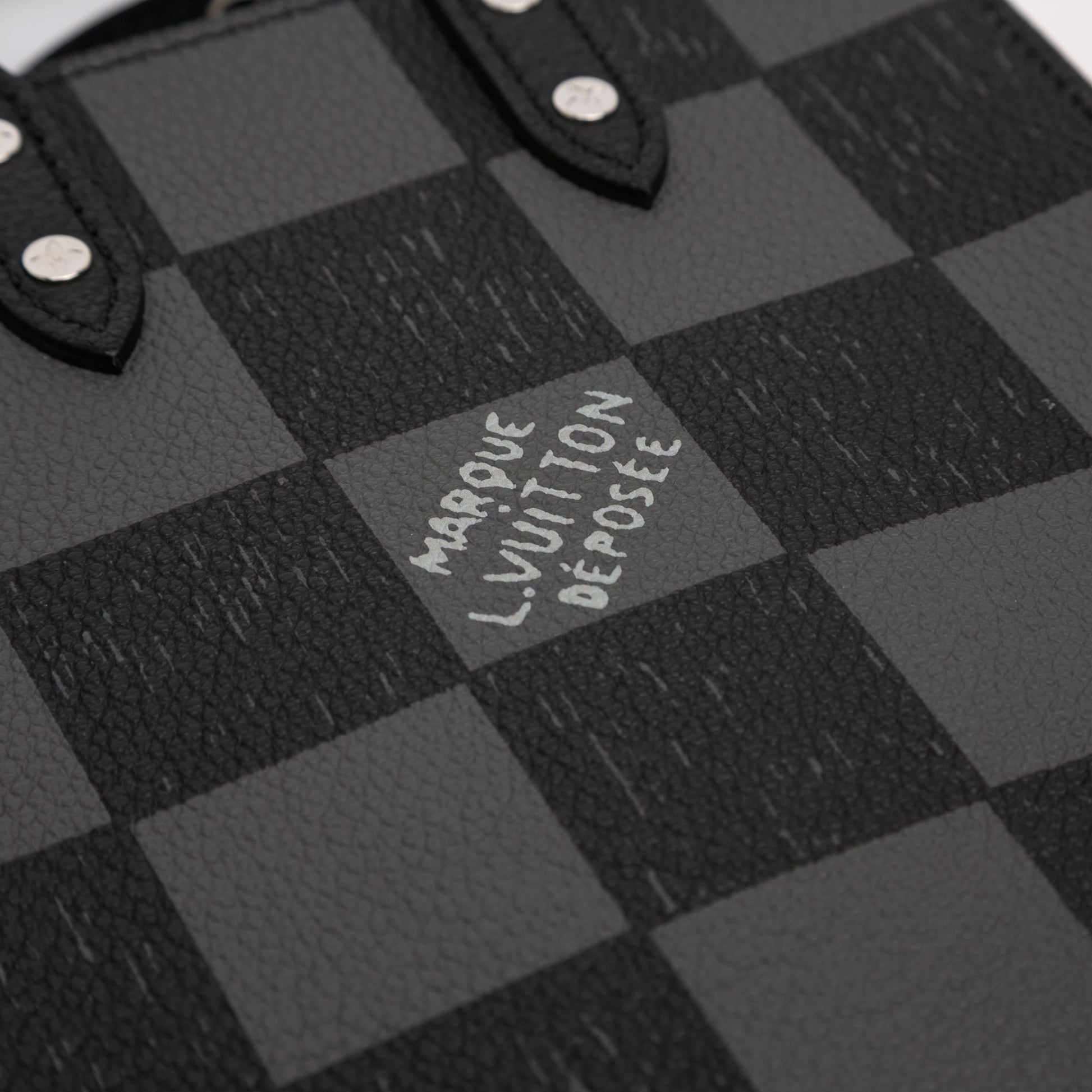 Louis Vuitton Damier Checkerboard Sac Plat XS
