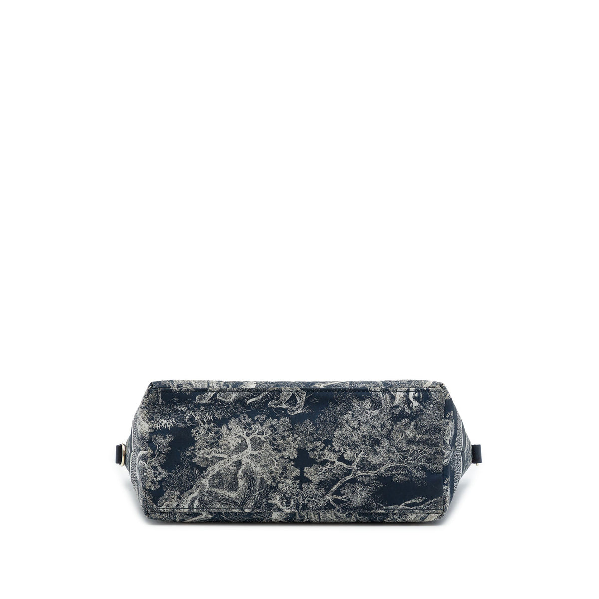 Dior Medium Technical Fabric Toile de Jouy Reverse DiorTravel Nomad Pouch — Blue