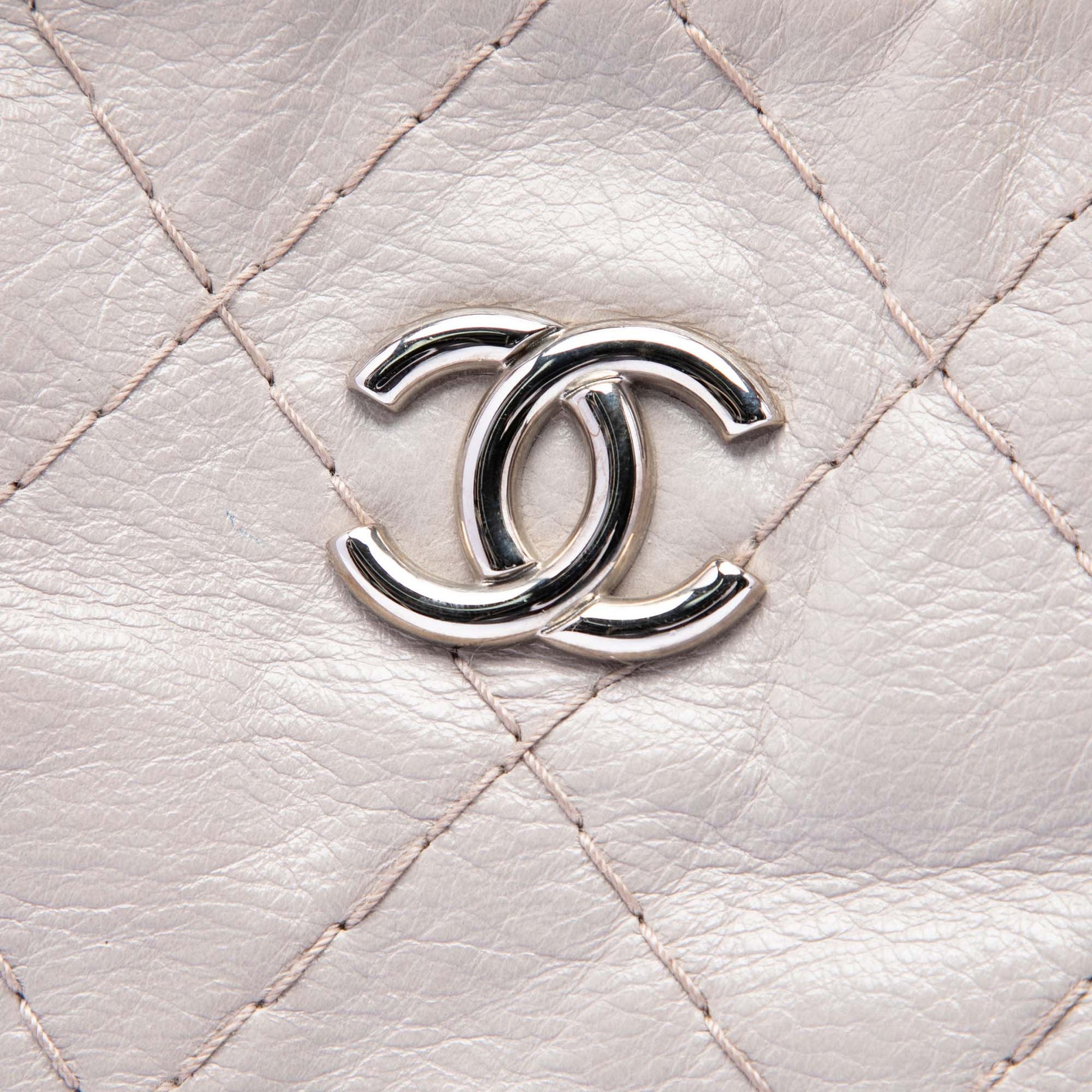 Chanel Glazed Calfskin On the Road Tote