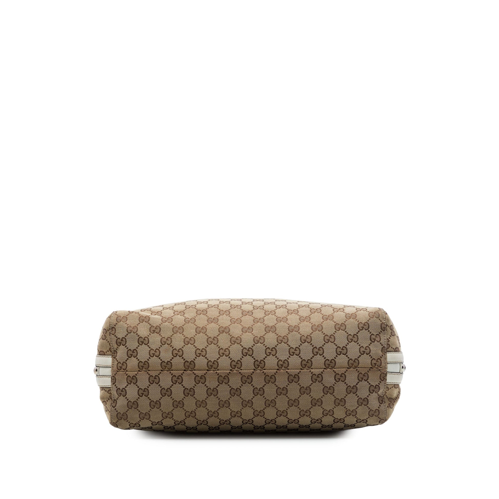 Gucci GG Canvas Icon Bit Zip Tote