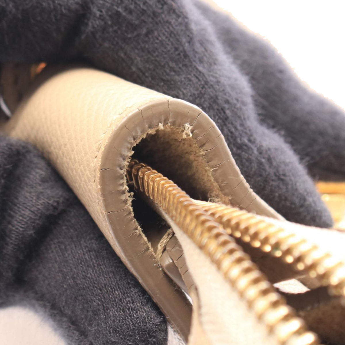 Celine Micro Grained Calfskin Belt Bag — Beige
