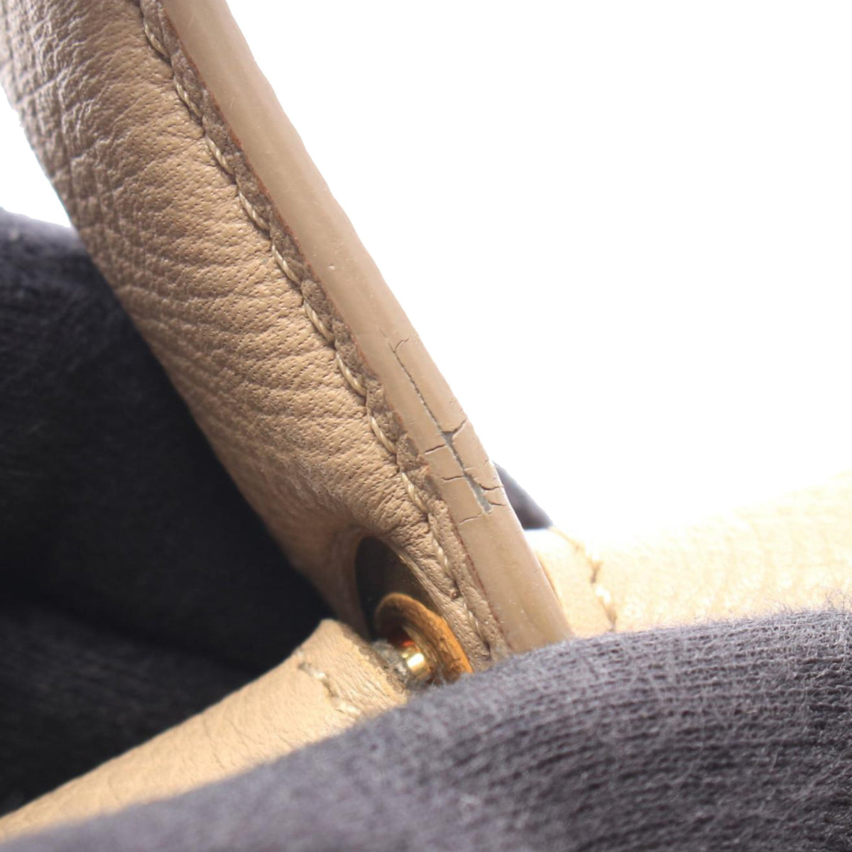 Celine Micro Grained Calfskin Belt Bag — Beige