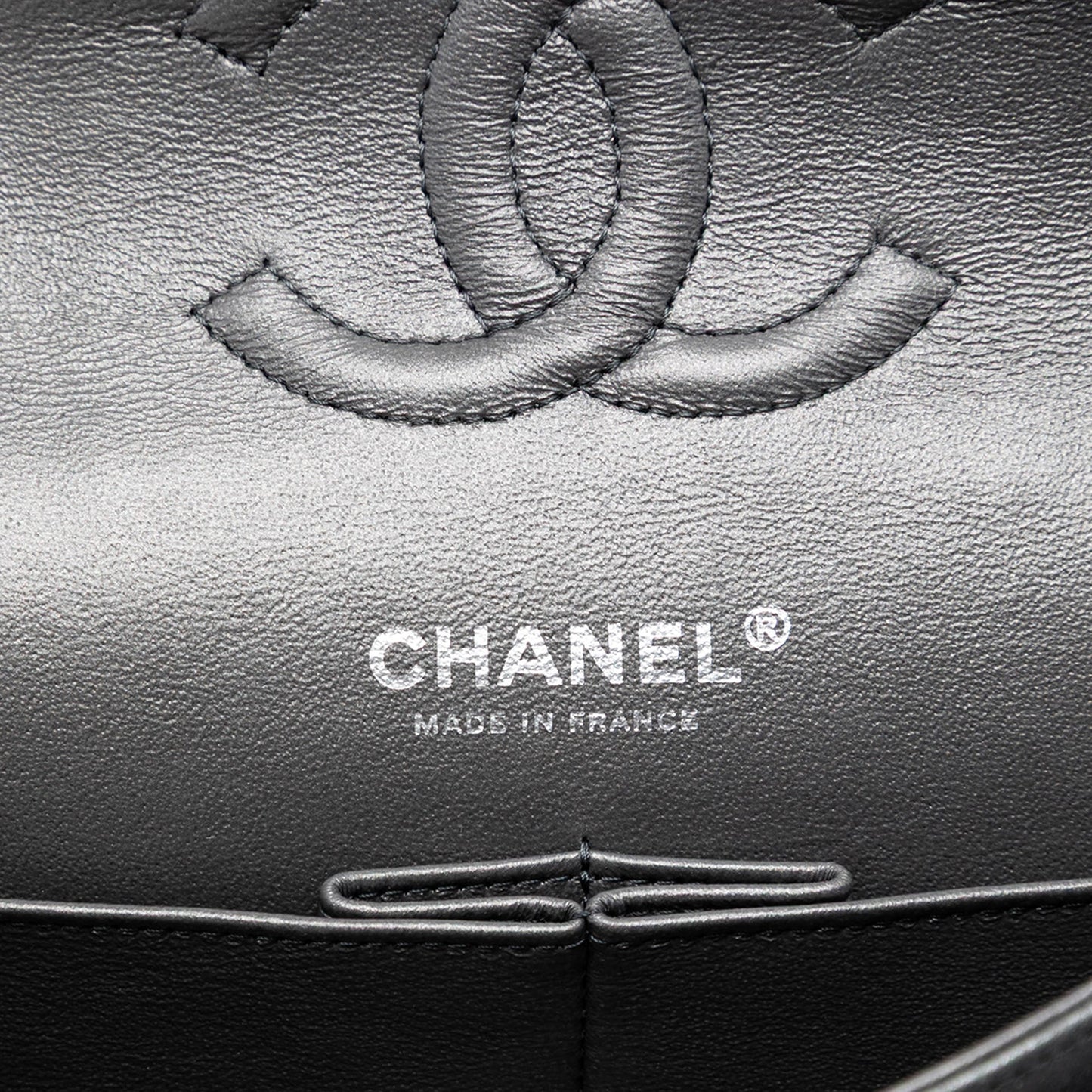 Chanel Medium Classic Iridescent Lambskin Double Flap