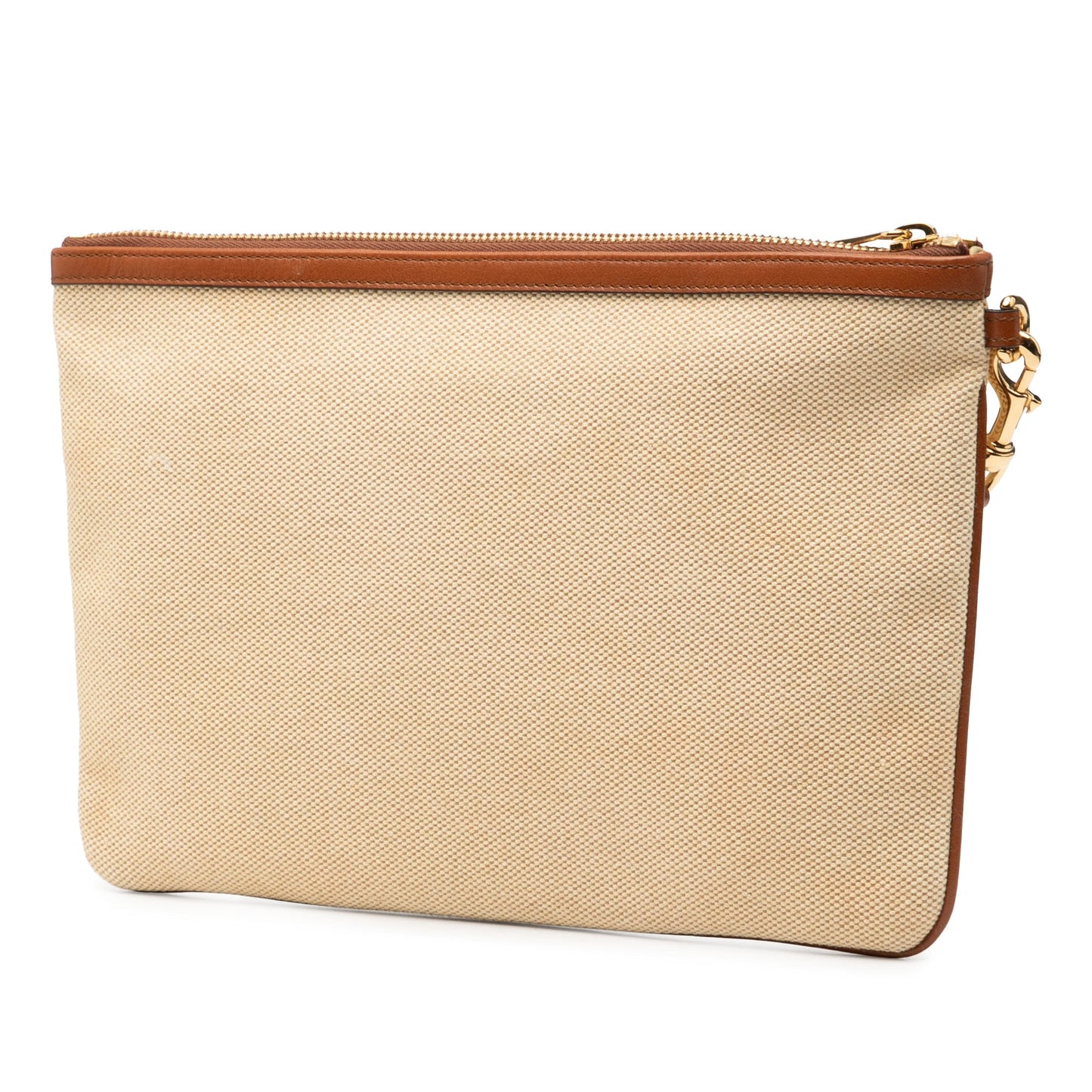 Gucci Canvas Interlocking G Web Clutch