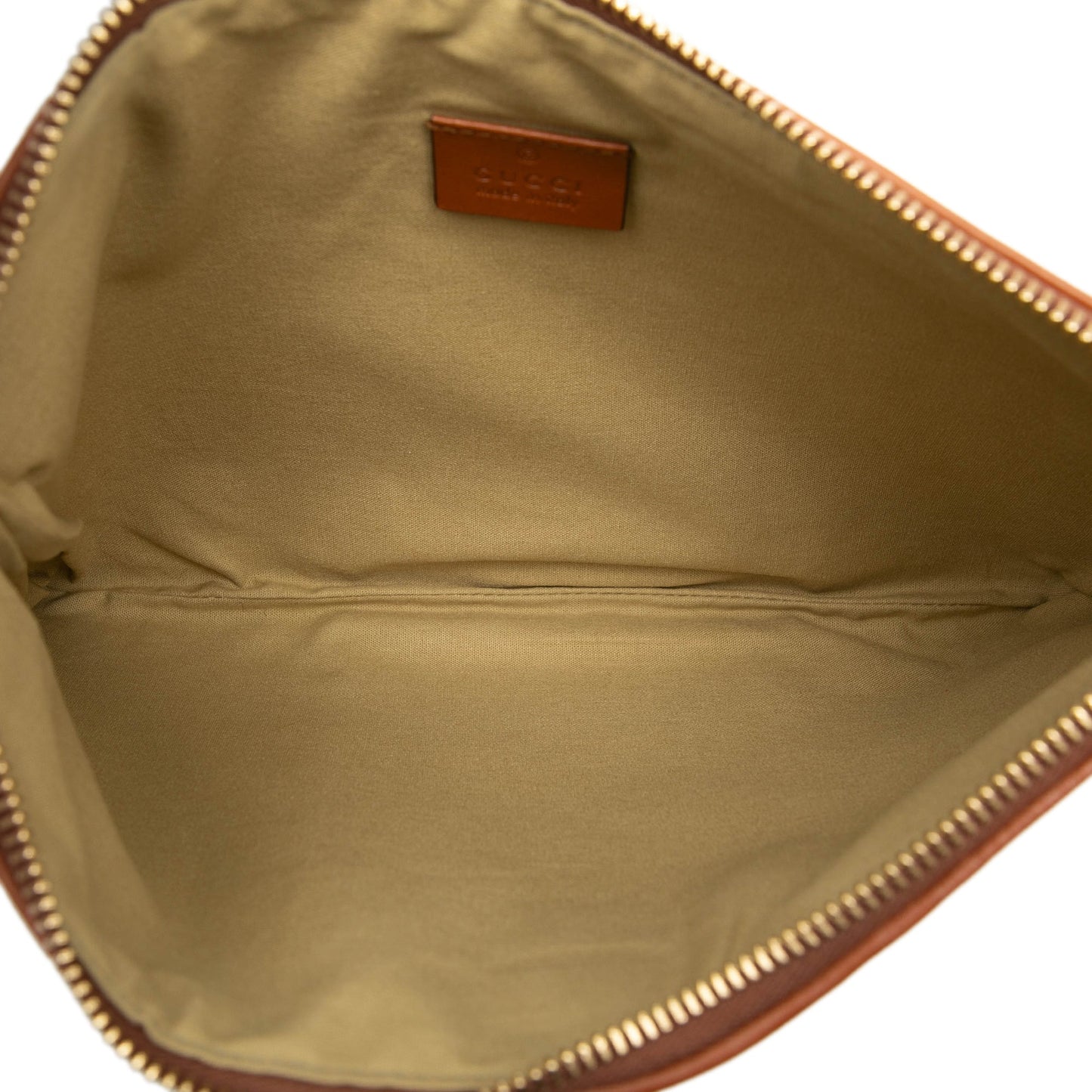 Gucci Canvas Interlocking G Web Clutch