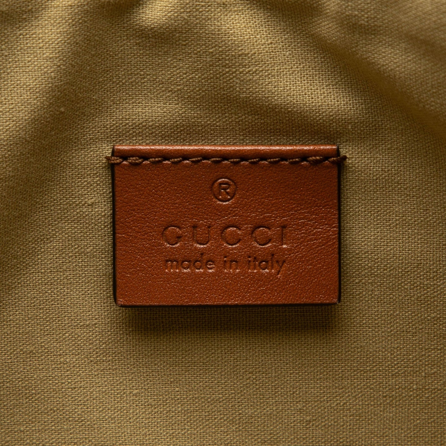 Gucci Canvas Interlocking G Web Clutch