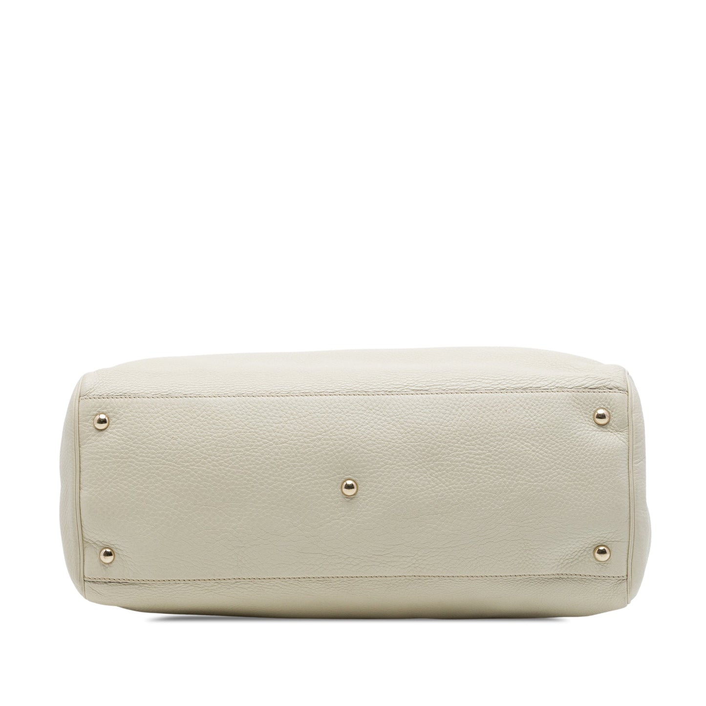 Gucci Large Calfskin Bamboo Shopper Satchel