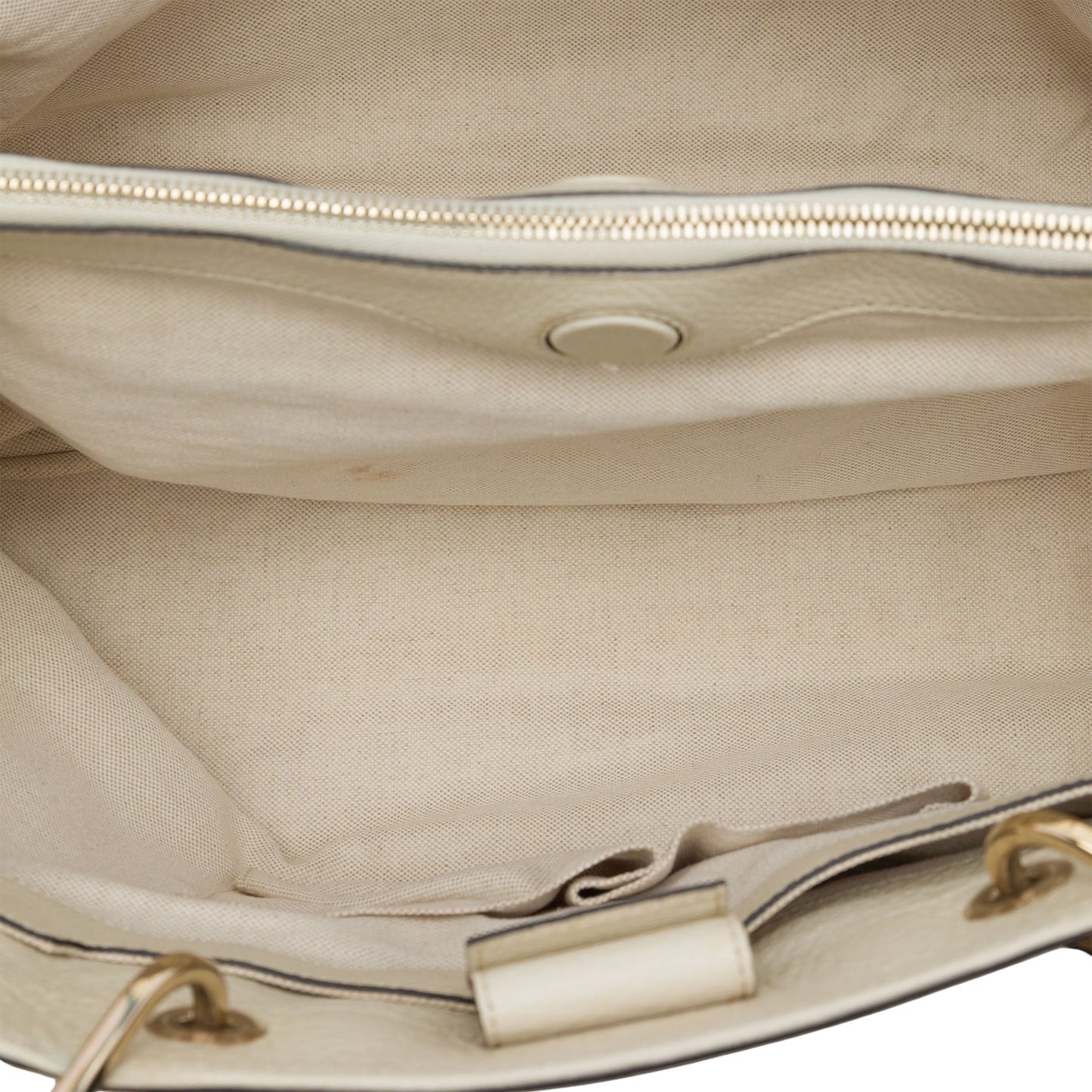 Gucci Large Calfskin Bamboo Shopper Satchel