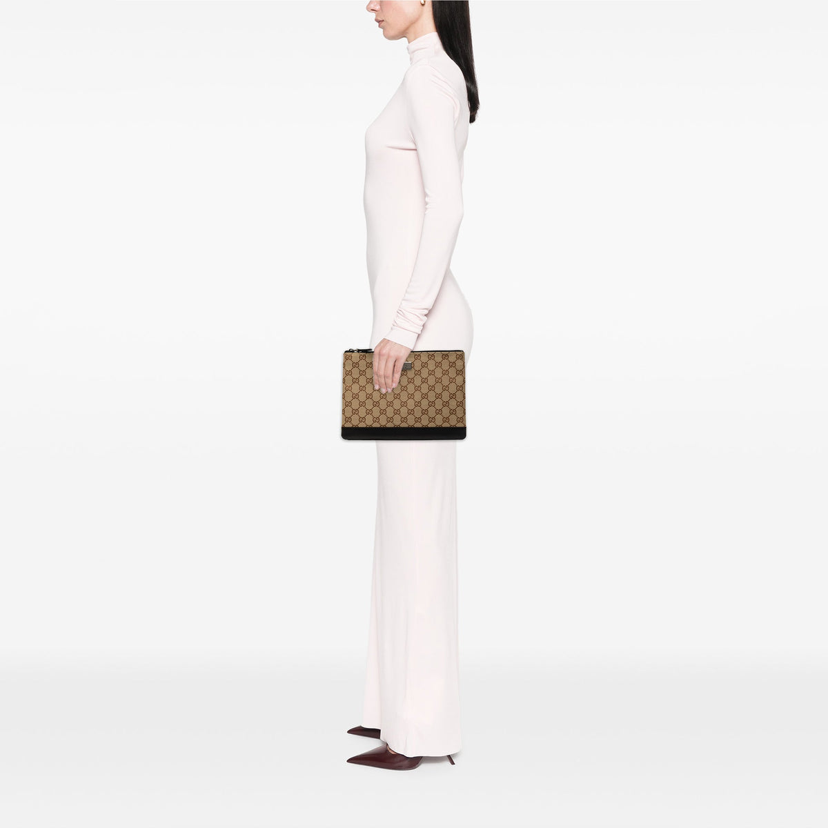Gucci GG Canvas Clutch