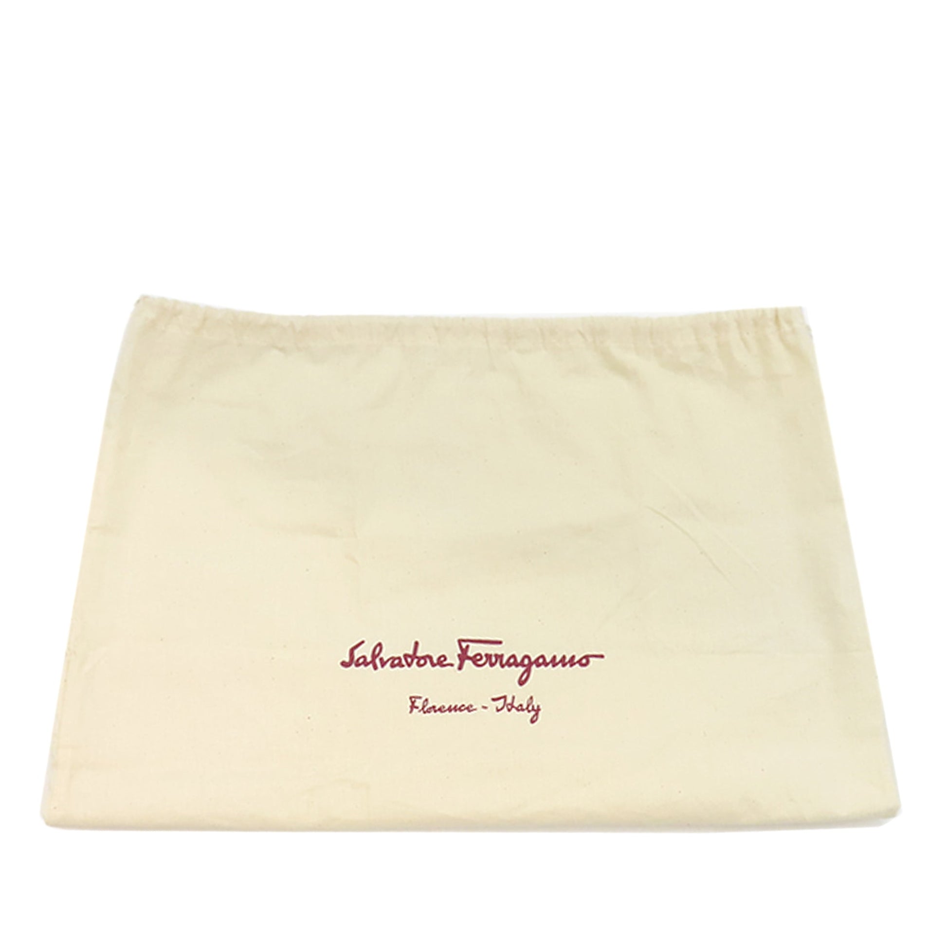 Ferragamo Nylon Leopard Print Double Gancini Tote