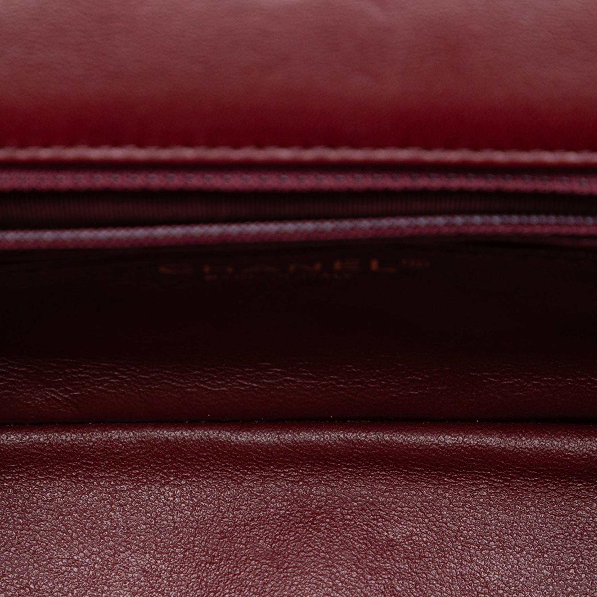 Mini Rectangular Classic Tricolor Lambskin Single Flap