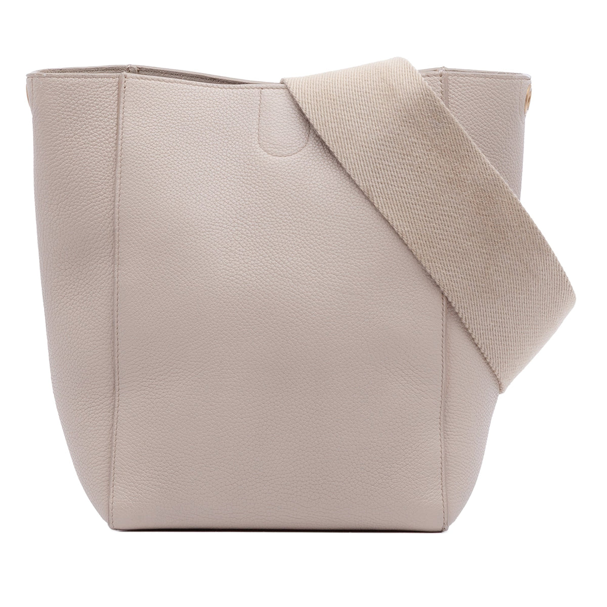 Celine Small Soft Grained Calfskin Seau Sangle Bucket Bag
