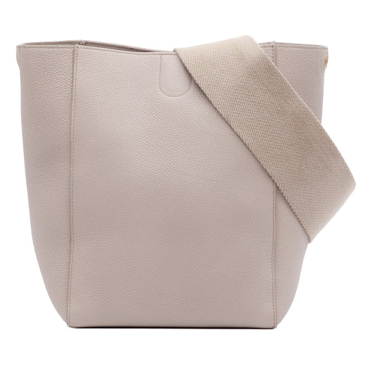 Celine Small Soft Grained Calfskin Seau Sangle Bucket Bag