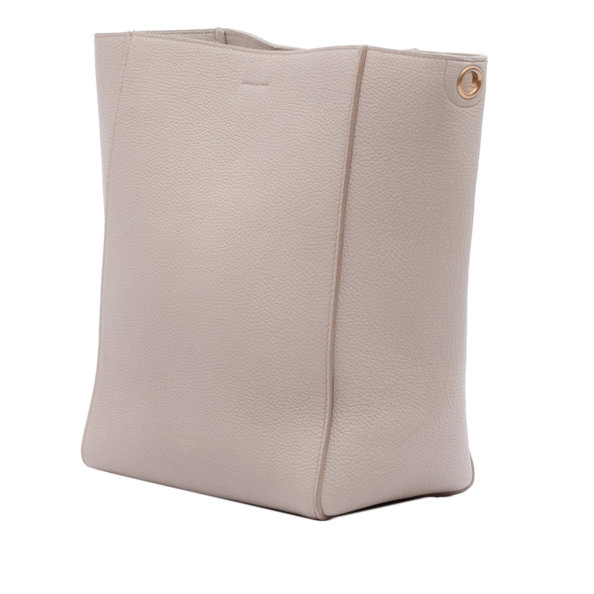 Celine Small Soft Grained Calfskin Seau Sangle Bucket Bag
