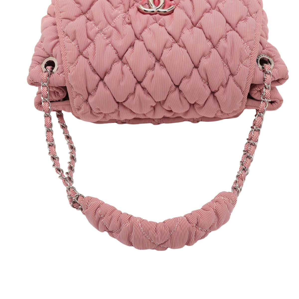 Chanel Bubble CC Shoulder Bag — Pink
